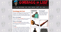 Desktop Screenshot of gorebagg.com