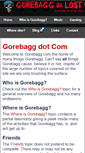 Mobile Screenshot of gorebagg.com